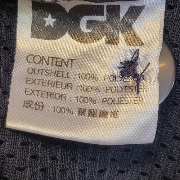 DGK Navy Blue Mesh Jersey Size S - Picture 7 of 7